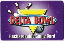 Delta Bowl Game Card